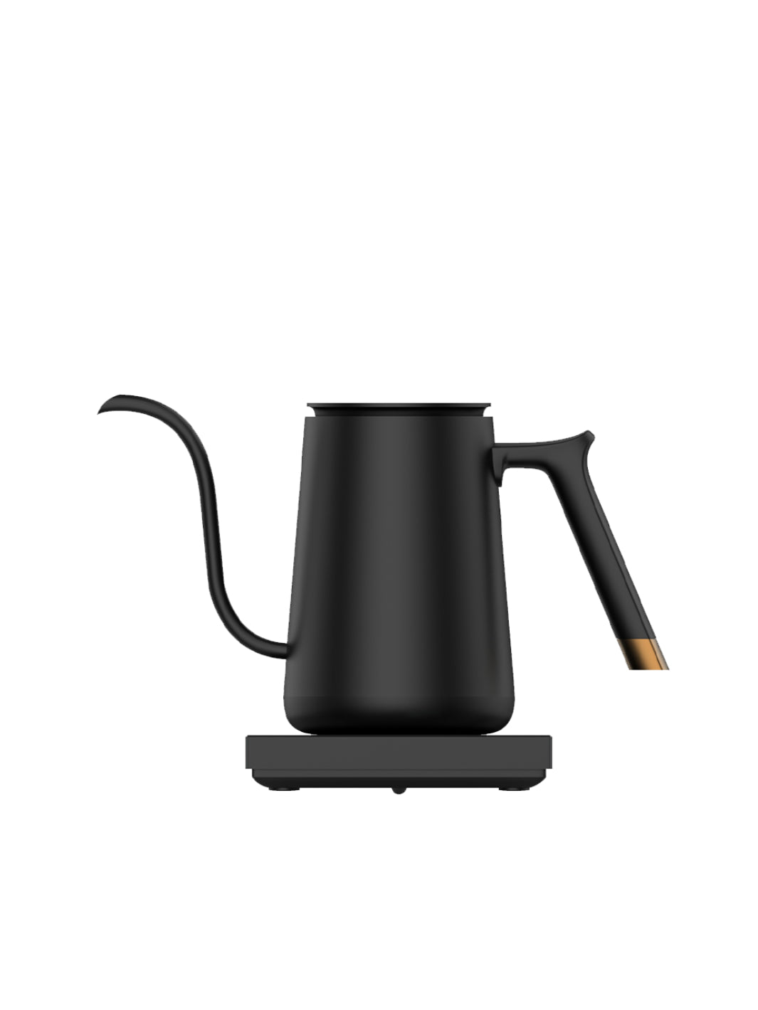 TIMEMORE Fish Electric Gooseneck Kettle — Black, 600 ml